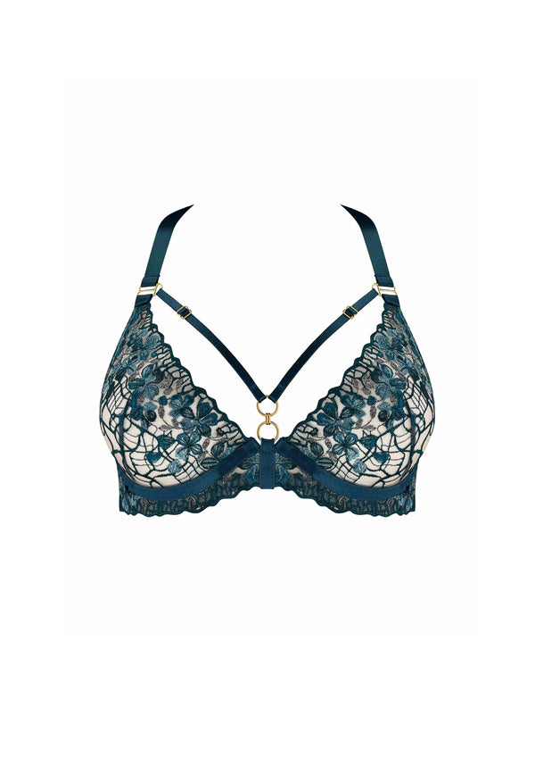 Amela Plunge Wire Bra